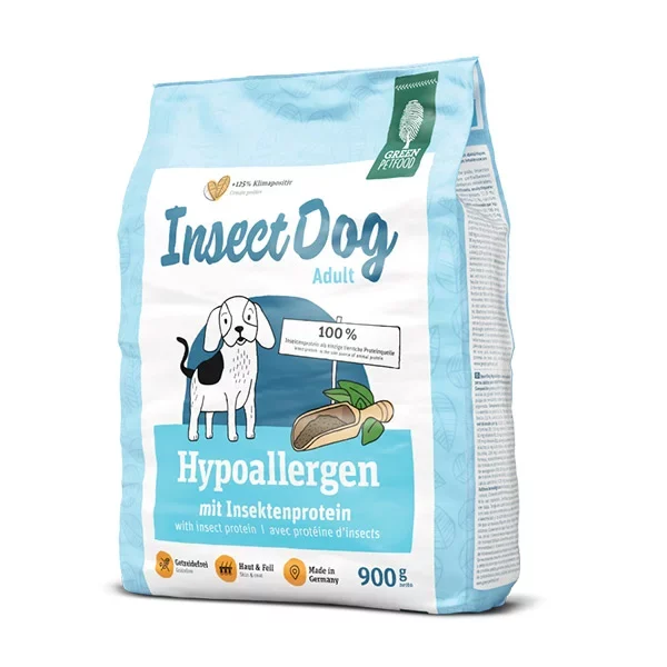 Hypoallergenes Hundefutter Green Petfood für Hunde mit Allergien