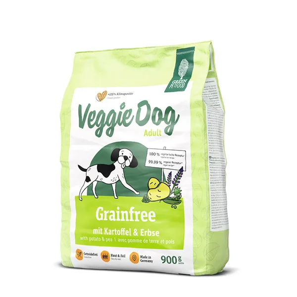 Getreidefreies Hundefutter VeggieDog von Green Petfood 900g