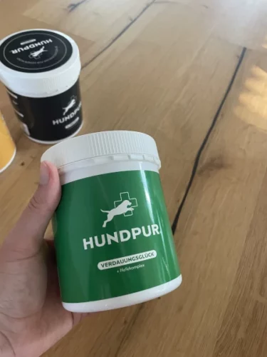 Hundpur Verdauungsglück Nahrungsergänzung für Hunde