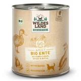 Wildes Land Bio Ente Hundenassfutter